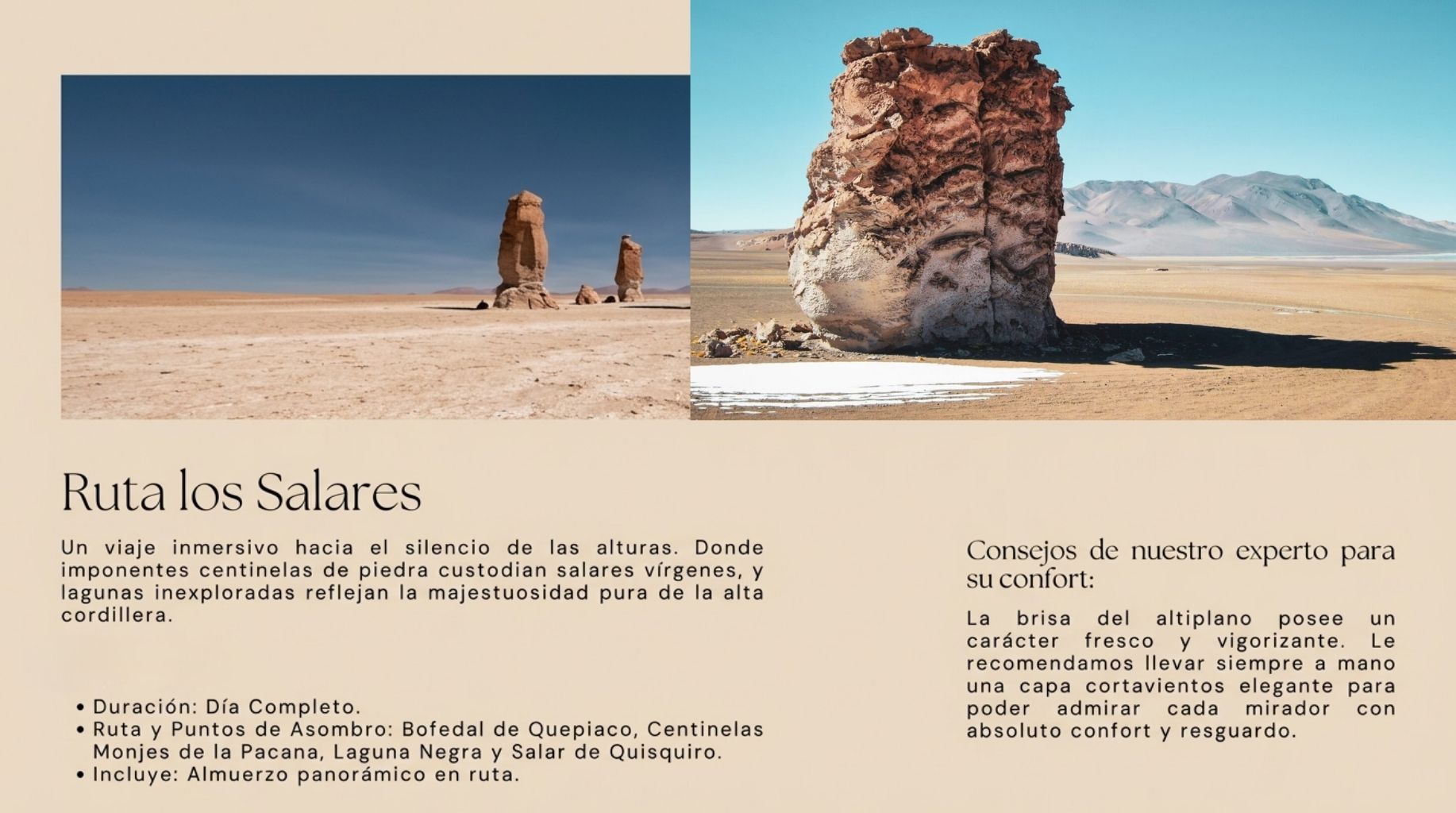 Ruta los salares